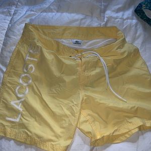 Lacoste swim shorts